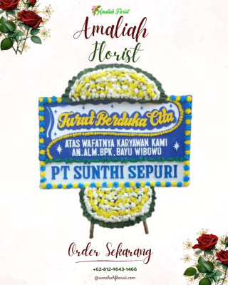 Papan Bunga Duka di Subangjaya