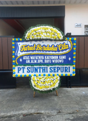 Papan Bunga Duka di Subangjaya