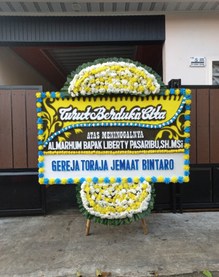 Papan Bunga Duka di Subangjaya