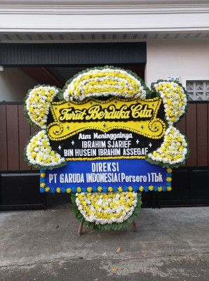 Papan Bunga Duka di Subangjaya