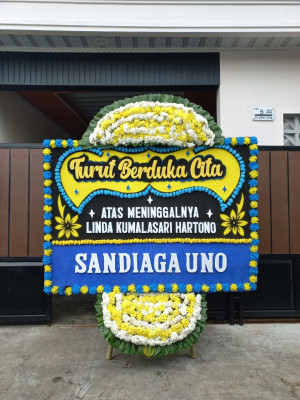 Papan Bunga Duka di Subangjaya